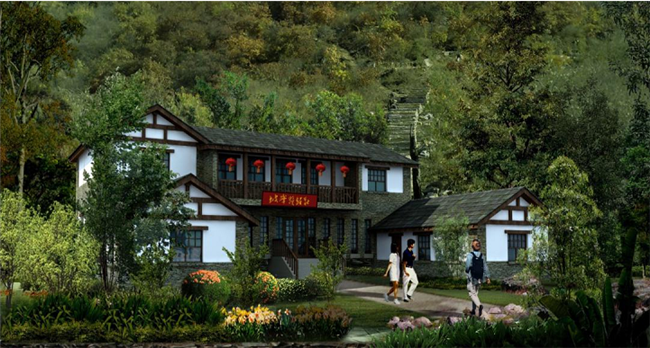 景區(qū)-坡峰嶺飯店設計圖